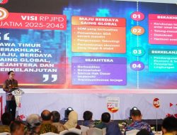 Pj. Gubernur Adhy: Wujudkan Visi Jatim Berakhlak, Maju, Berdaya Saing Global, Sejahtera, dan Berkelanjutan