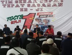 Tim Gerak Cepat Target ERJI Peroleh 90 Persen Suara